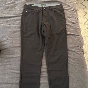 Linksoul Men's Black Golf pants